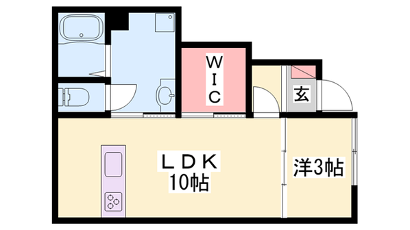 minato terrace飾磨の物件間取画像